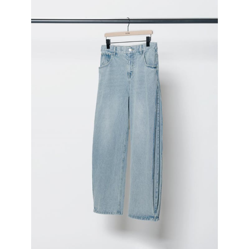 YENN】SIDE PLEATED DENIM PT | selectshop kusukusu YENN】SIDE PLEATED DENIM PT | selectshop kusukusu