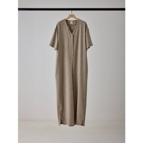【YENN】SIDE SLIT ALL IN ONE