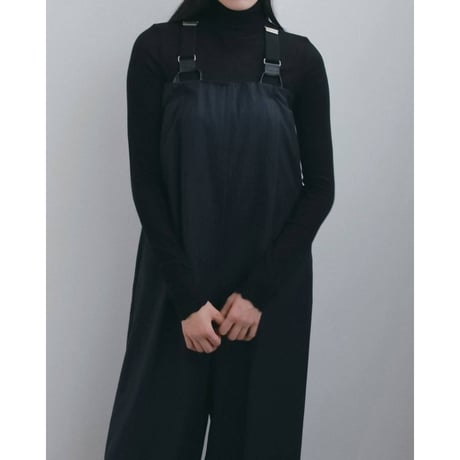 【anuke】Stripe Baretop Combinaison　※納期11月上旬～12月上旬
