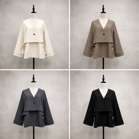 【siro de labonte】vest set jacket