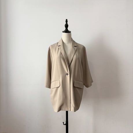 【siro de labonte】half sleeve jacket