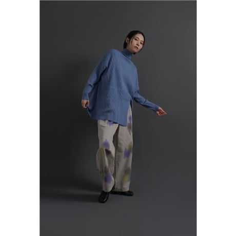 【CYAN TOKYO】スポットタイダイワイドチノ