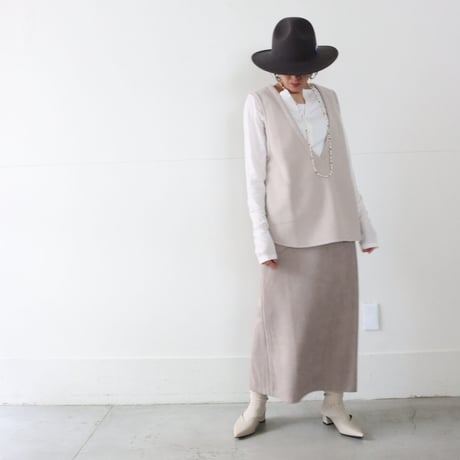 【LE MELANGE】Vネックベスト