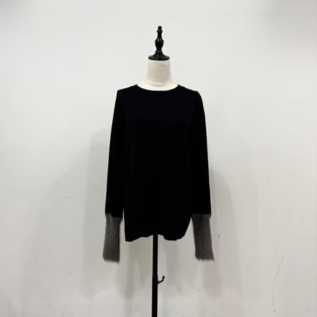 【siro de labonte】shaggy sleeve PO※納期9月上旬～10月上旬
