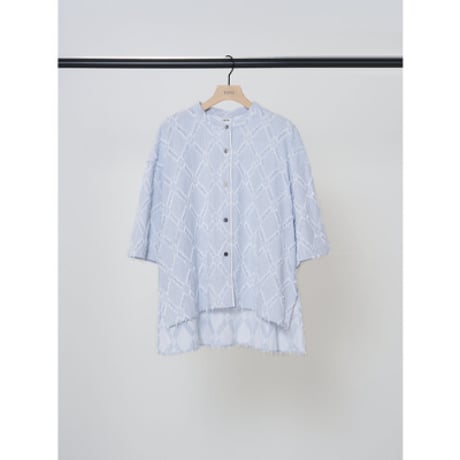 【YENN】STRIPE JQ SHIRT