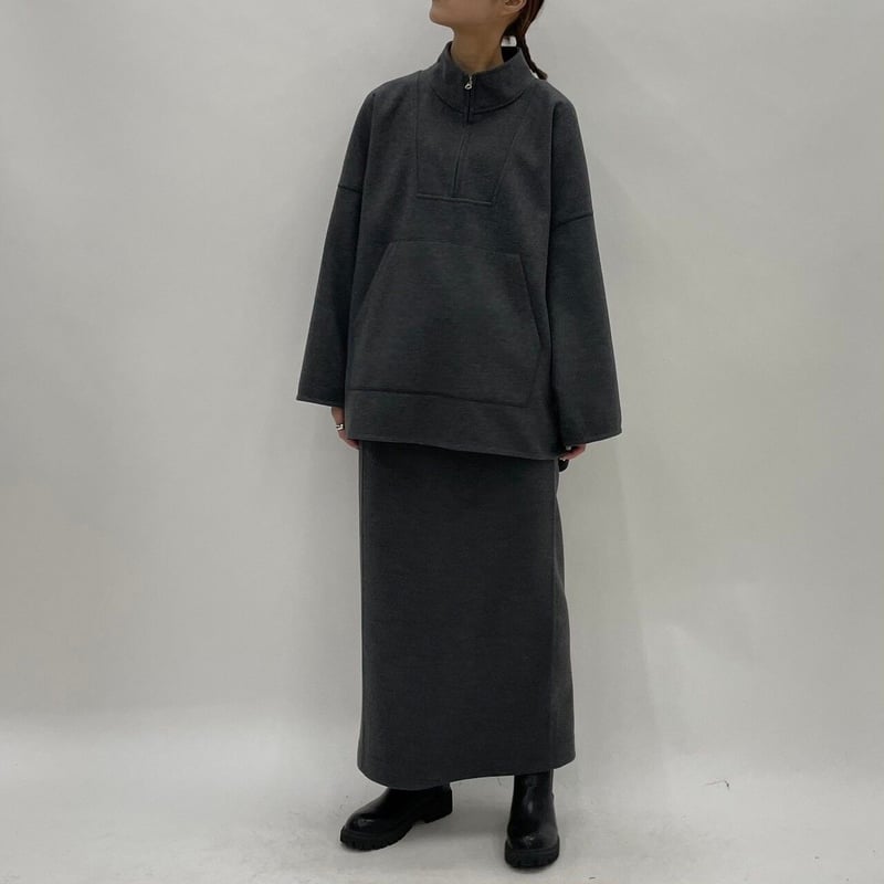 cafune】zip up poncho pullover 45903 | selectsh...