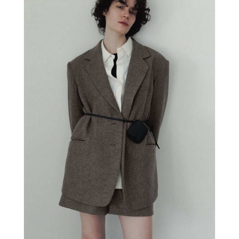 anuke】Herringbone Short Pants | selectshop kus