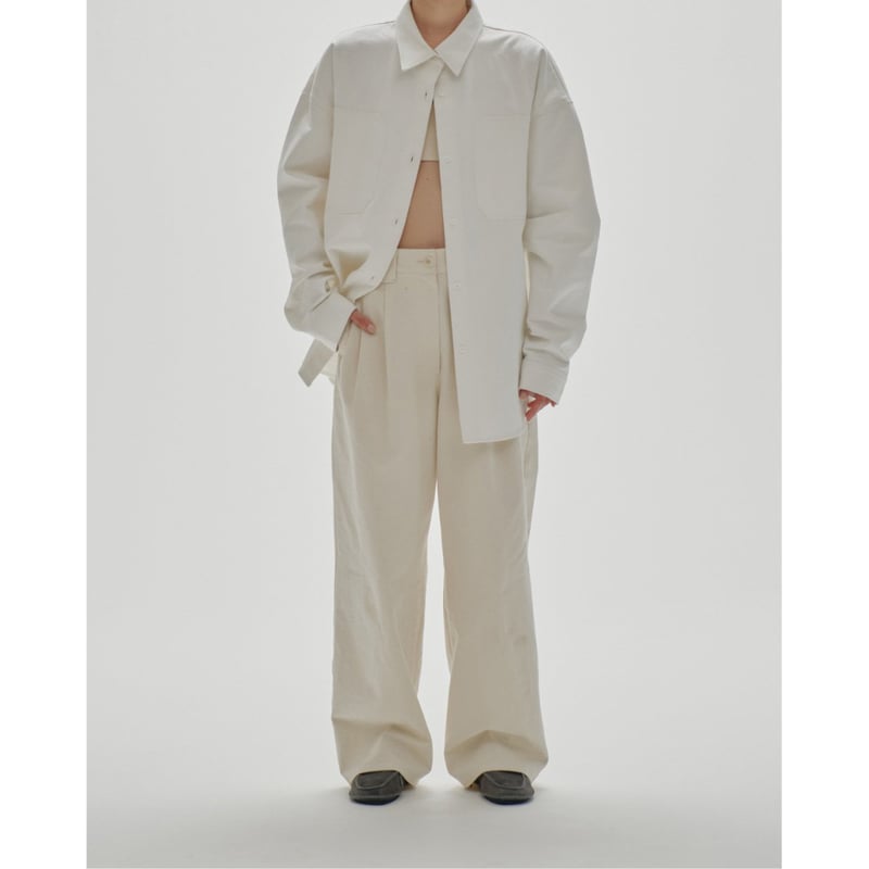 TODAYFUL】Cottontwill Over Shirts | selectshop