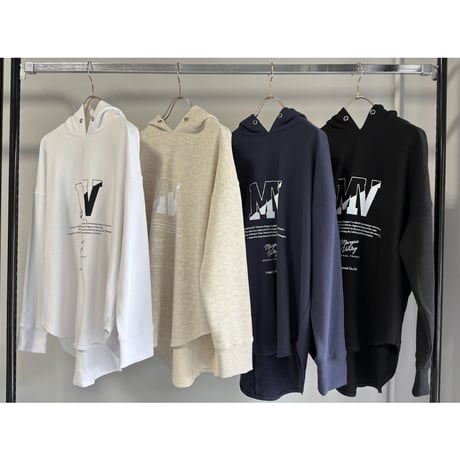 【MARGAUX VINTAGE】ロゴ裏毛フーディー