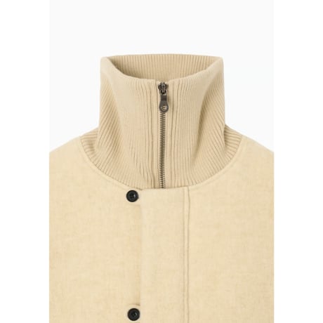 【Hella】WOOL HIGHNECK VEST