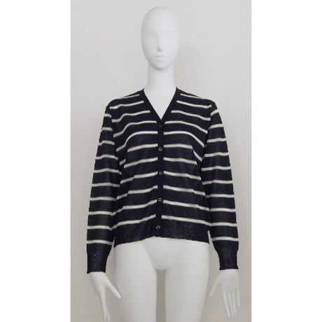 【Boutique Ordinary】Striped Knit Cardigan
