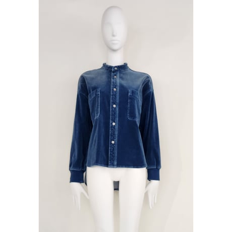 【Boutique Ordinary】Velveteen Denim Shirt