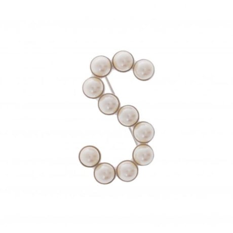 【Sea'ds Mara】Alphabet brooch