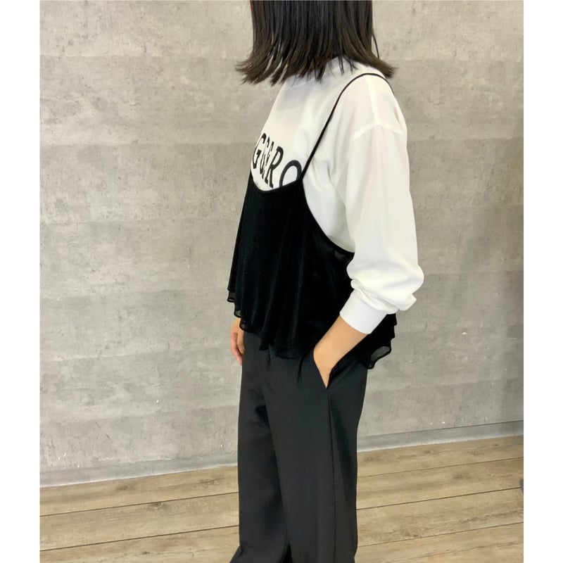 Anna Kerryベロアビスチェ 再再再販御予約【Anna Kerry】メッシュベロアビスチェ