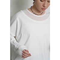 【CYAN TOKYO】レイヤーネックドルマンTOPS
