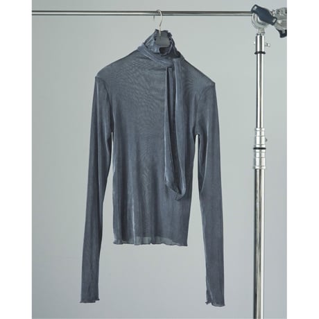 【anuke】Velour Tie Tops※10月中～11月中