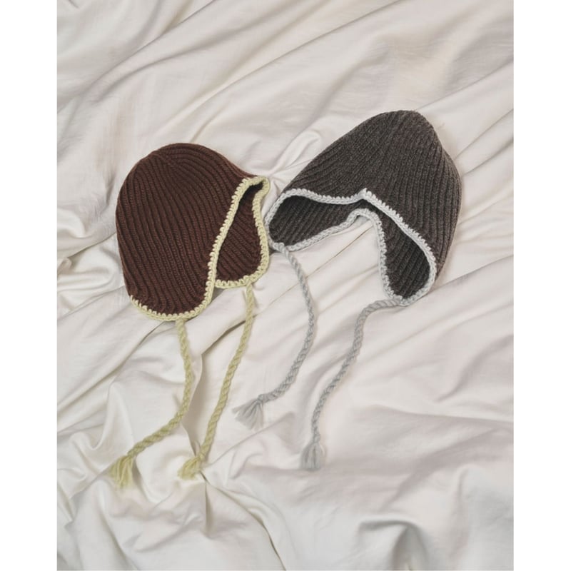 TODAYFUL】Ear Flap Knitcap ※納期12月中～1月中 | select