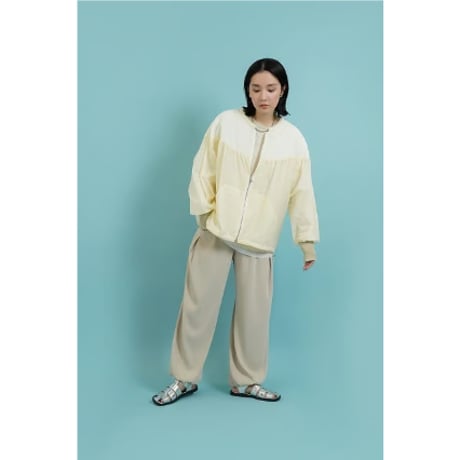 【CYAN TOKYO】シースルーナイロンドルマンブルゾン