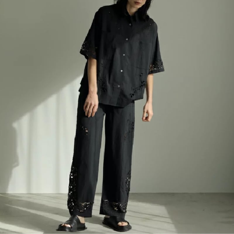 【新品未使用】anuke (アンヌーク）Cutwork Lace Pants rapture026_62410703