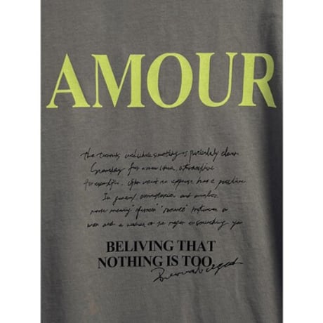 【CHIGNON】ﾗﾌｽｹｯﾁ"AMOUR"T
