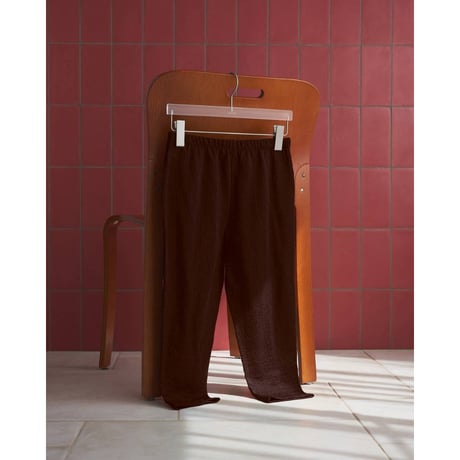 【anuke】Cutlace Biker Pants　※納期4月中旬～5月中旬