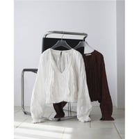 【anuke】Gather Volume Blouse
