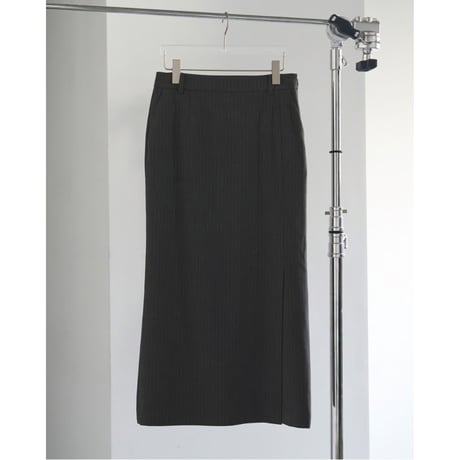 【anuke】Heather Stretch Middleskirt※9月中～10月中