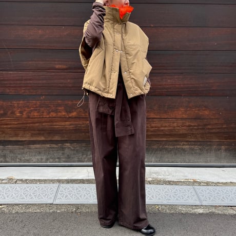 【PRIORITY】シャツスリーブベルトパンツ