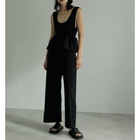【ànuke】Curler Knit Combinaison