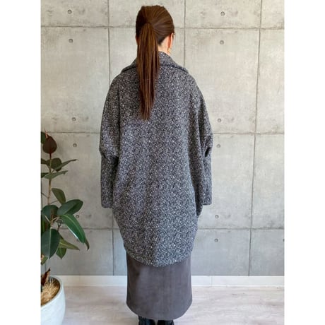 【ROSIEE】軽量裏起毛コクーンコート