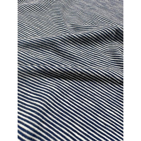 【YENN】STRIPED TWIST HEM TEE