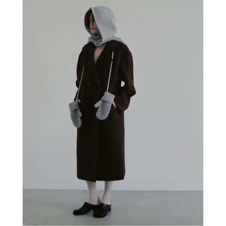 【anuke】Ecoleather Heel Slip-ons 納期：8/上〜9/上