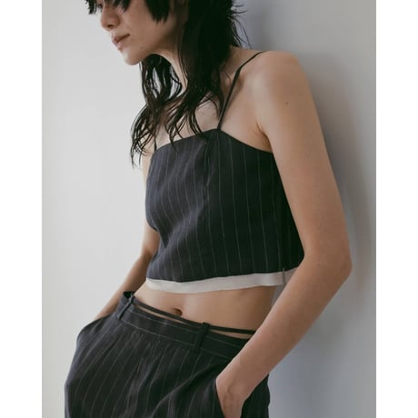 【anuke】Linen Compact Camisole　※納期3月上旬～4月上旬