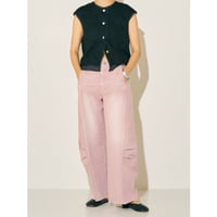 再販✨【YENN】KNEE TUCK DENIM PT