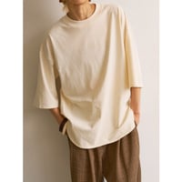 【YENN】EMBROIDERY BIG TEE