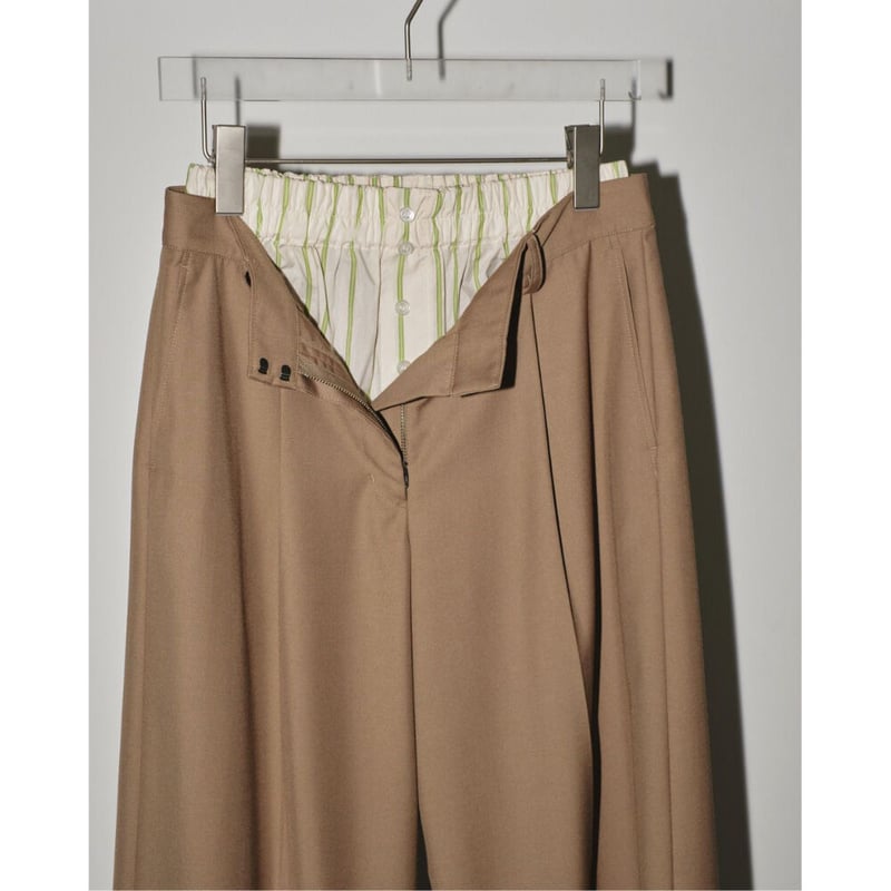 【新品未使用】TODAYFUL ／ Double Waist Trousers TODAYFUL】Double Waist Trousers | selectshop ku
