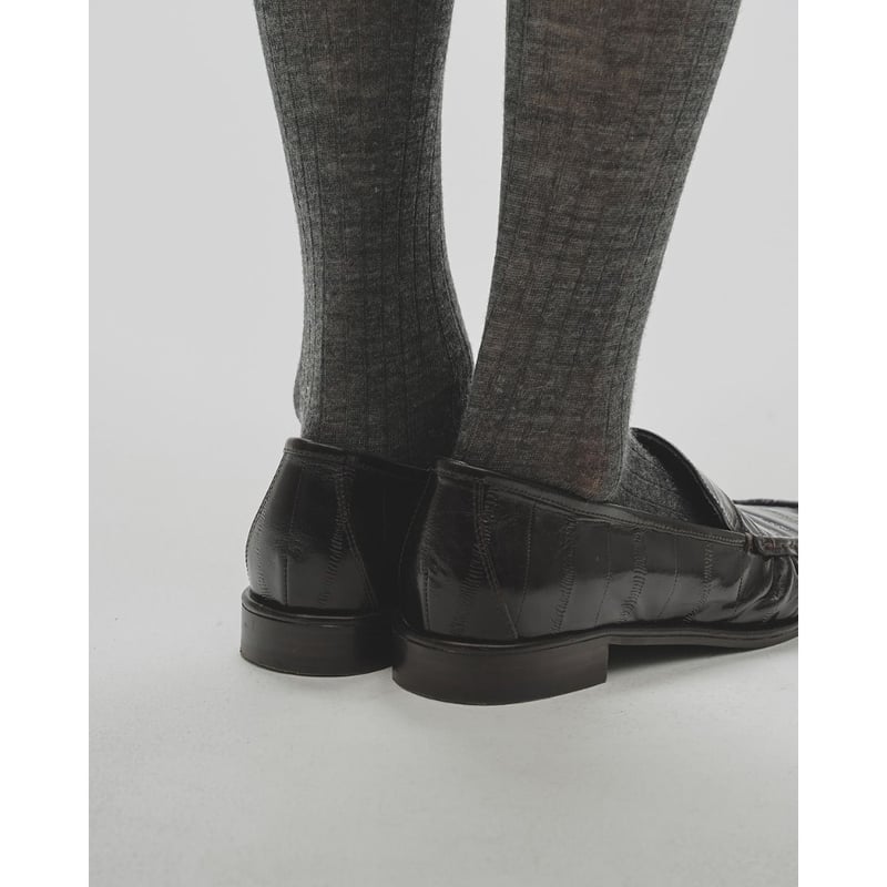 TODAYFUL】Squaretoe Gather Loafers※納期9/下〜10/下 |