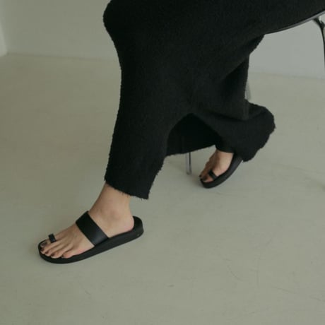 【anuke】2way Shaggy Onepiece　※納期3月下旬〜4月下旬