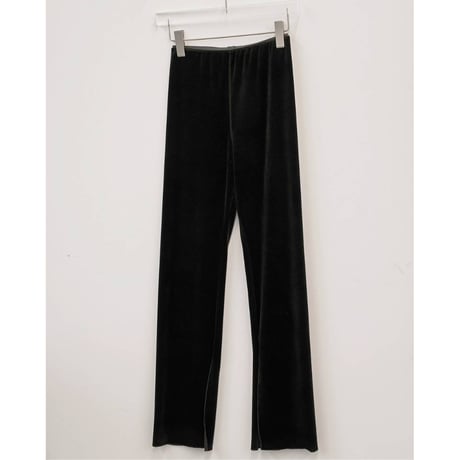 【TODAYFUL】Velour Slit Leggings　※納期8月下旬～9月下旬