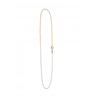 【Sea'ds mara】Mix chain heart mantel necklace