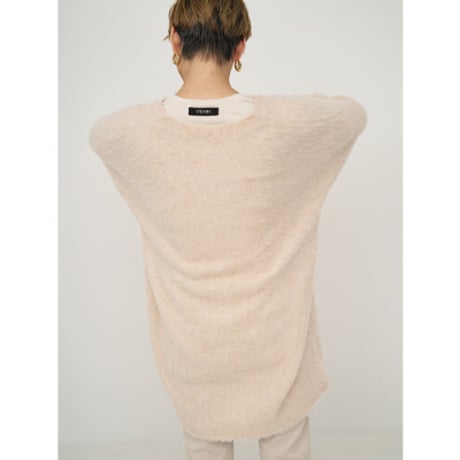 【YENN】ALPACA MIX TUNIC PO