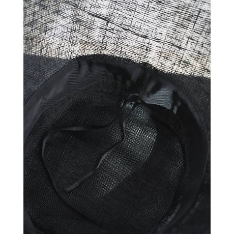 【anuke】Cutoff Sheer Hat　※納期4月中旬～5月中旬