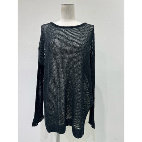 【CYAN tokyo】ネップメッシュニットTOPS