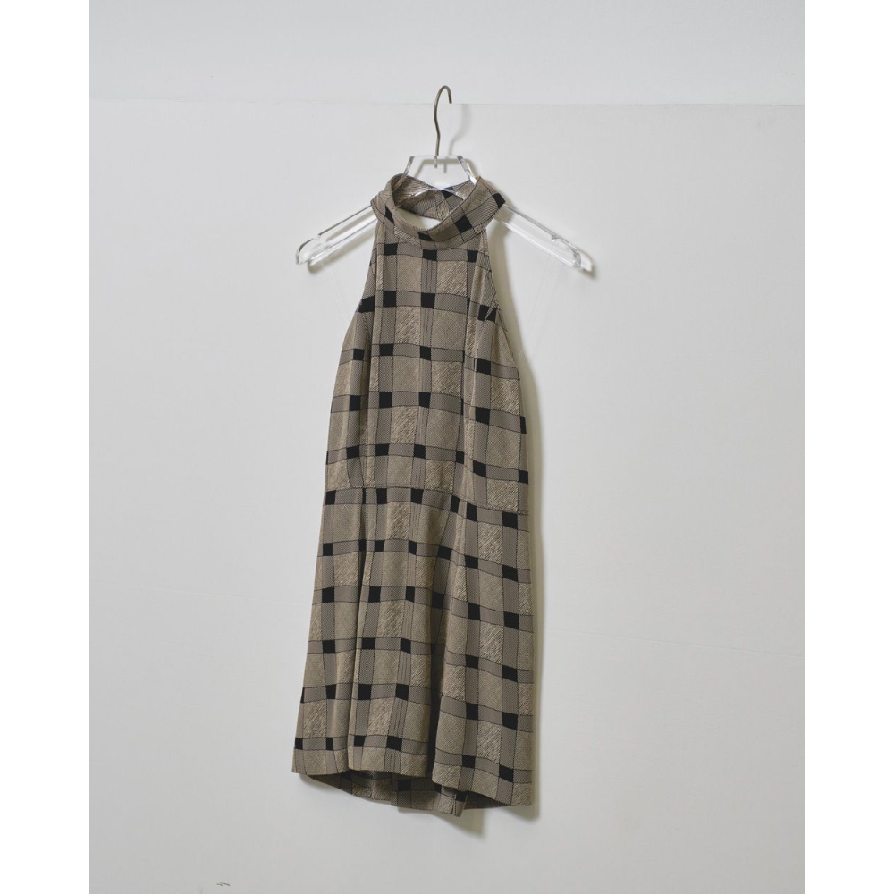 トップス TODAYFUL Halterneck Checkjacquard Tops TODAYFUL Halterneck Checkjacquard Tops - メルカリ