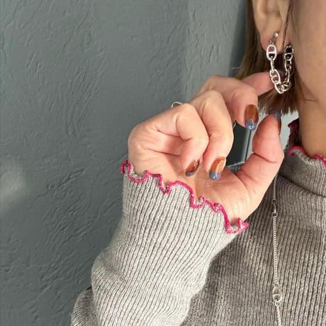 数量限定オリジナル✨ design hoop pierce
