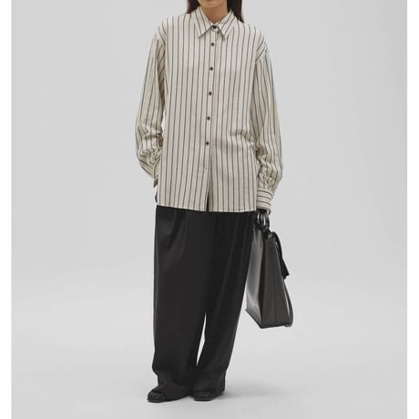 【TODAYFUL】Jacquard Stripe Shirts　※納期11月中旬～12月中旬