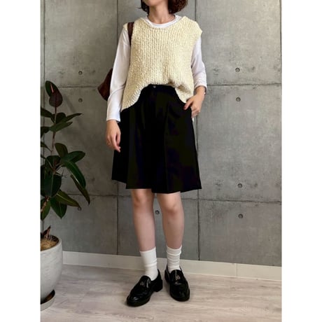 【ROSIEE】2タックハーフパンツ