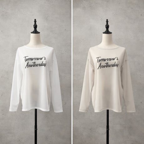 【siro de labonte】sheer L/S Tshirt