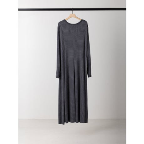 【YENN】JERSEY FLARE DRESS