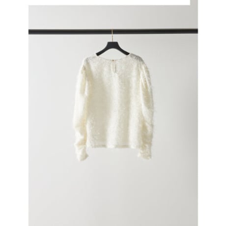 【Mewl】ｼｱｰﾂｲｰﾄﾞﾊﾟﾌｽﾘｰﾌﾞTOPS